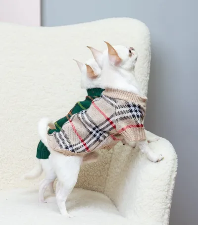 Свитер вязаный Burberry беж