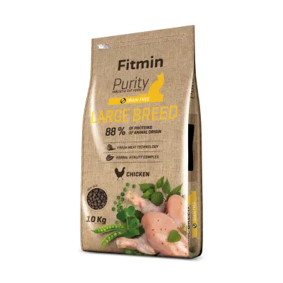Корм для крупных кошек Fitmin cat Purity Large Breed с курицей