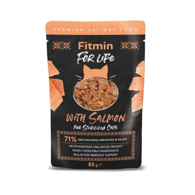 Пауч для котів Sterilized Salmon FFL