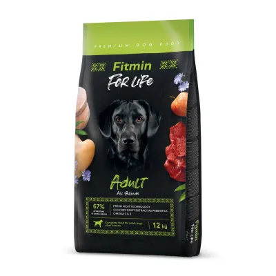Сухой корм для собак Fitmin dog For Life Adult, 12 кг