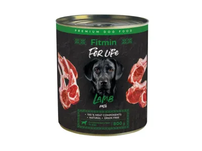Консерва для собак ягня, Fitmin For Life