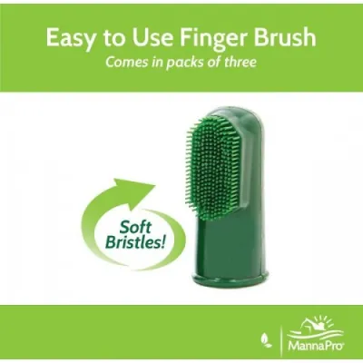 Зубна щітка для собак і котів ESPREE Finger Brush на палець