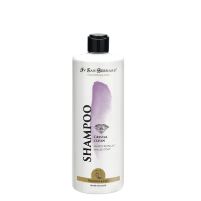 Iv San Bernard шампунь для собак и котов, для белой шерсти, CRISTAL CLEAN, TRADITIONAL 500мл