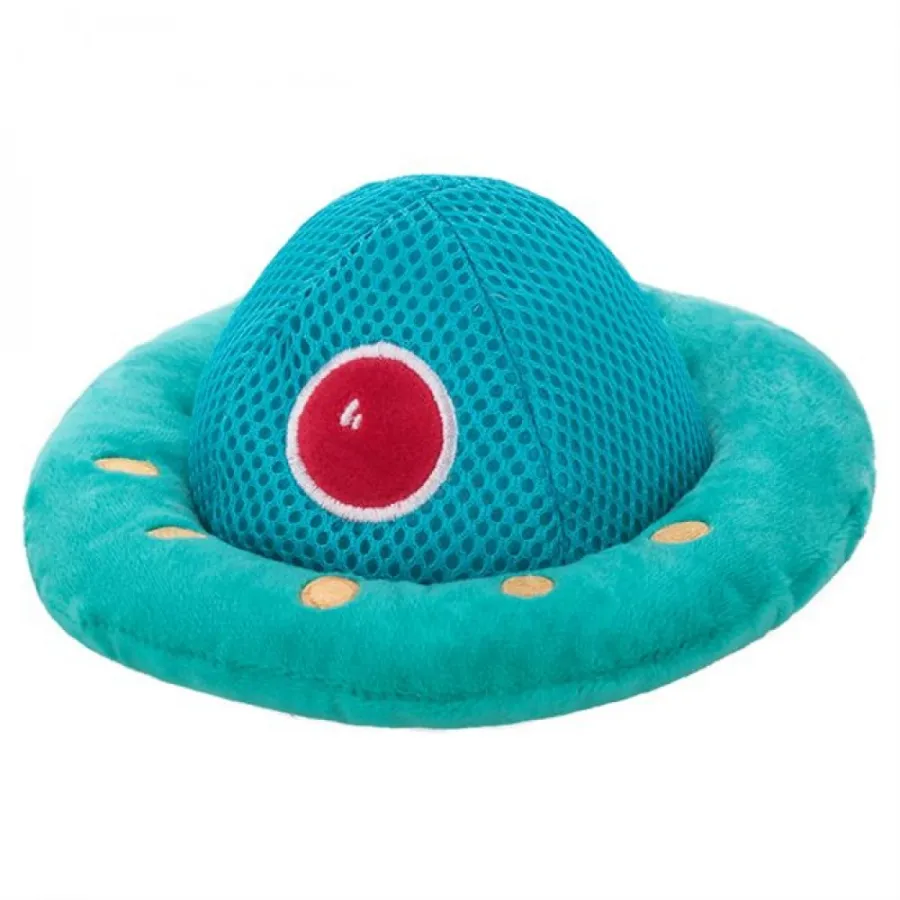 Игрушка для собак Charming Toy STARRY DREAM UFO LED светится, со звуком 9*17cm — фото 1