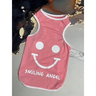 Майка для собак Multibrand "Smile" рожева