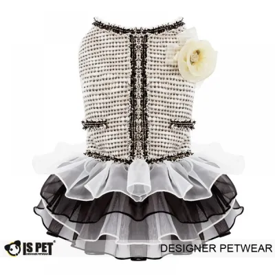 Сукня утеплена для собак Is Pet «Elizabeth dress» чорна