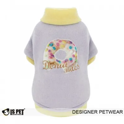 Толстовка для собак Is Pet Donut Bites sweater, фіолетова