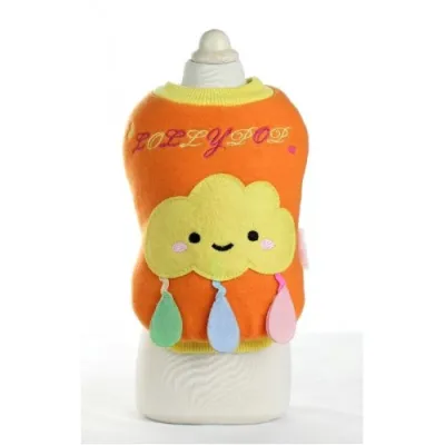 Толстовка для собак LollyPoP "Тучка" оранжева