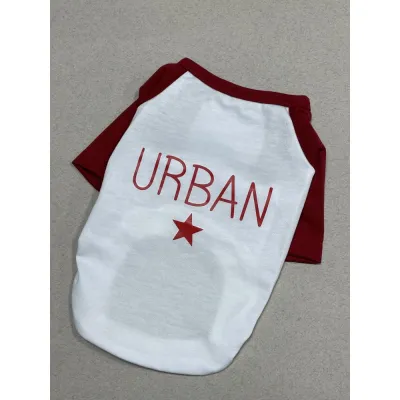 Футболка для собак «Urban» красная