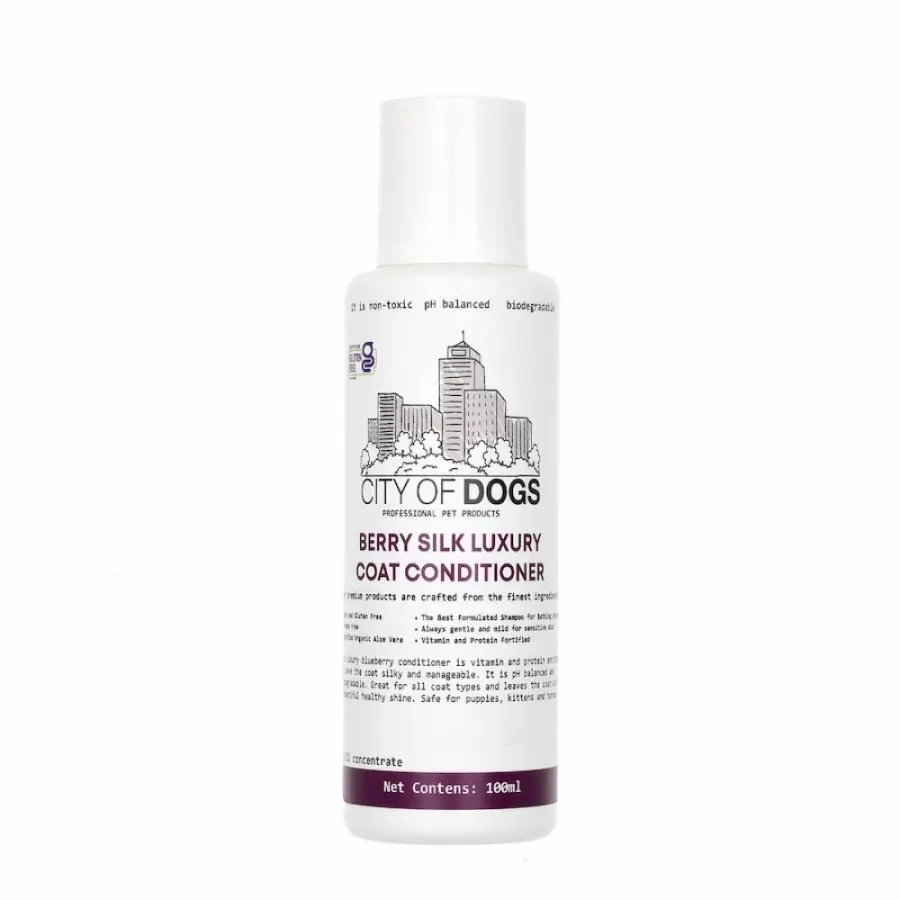 City of Dogs Кондиционер для собак и кошек Silk Berry для блеска и объема — фото 1