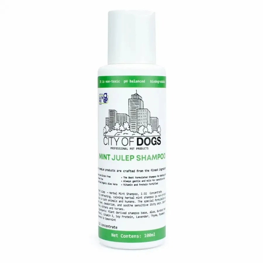 City of Dogs Шампунь для собак и кошек Mint Julep для текстуры и объема — фото 1