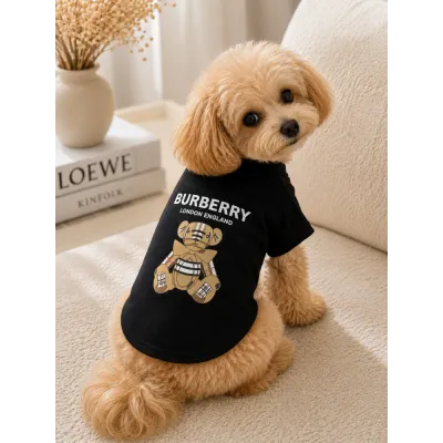 Футболка для собак Burberry Teddy Black