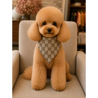 Бандана для собак и кошек Gucci GG Beige