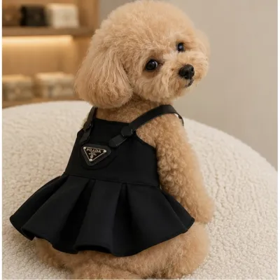 Платье для собак Prada Black