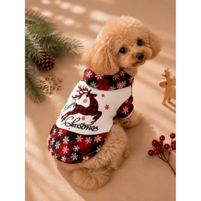 Новогодняя кофта для собак Merry Christmas