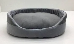 Лежак Элегант овал - серый