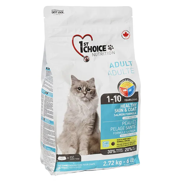 Сухой корм для кошек 1st Choice Adult Healthy Skin&Coat — фото 1