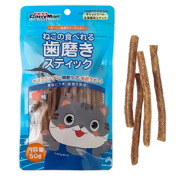 Жевательные лакомства для кошек CattyMan Chewing Stick Tuna — фото 1