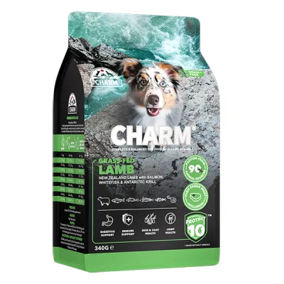 Сухой беззерновой корм для собак Charm Grass-Fed Lamb