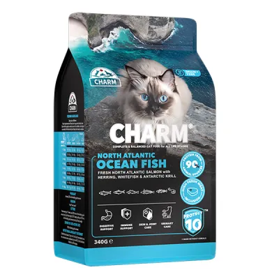 Сухой беззерновой корм для кошек Charm North Atlantic Ocean Fish