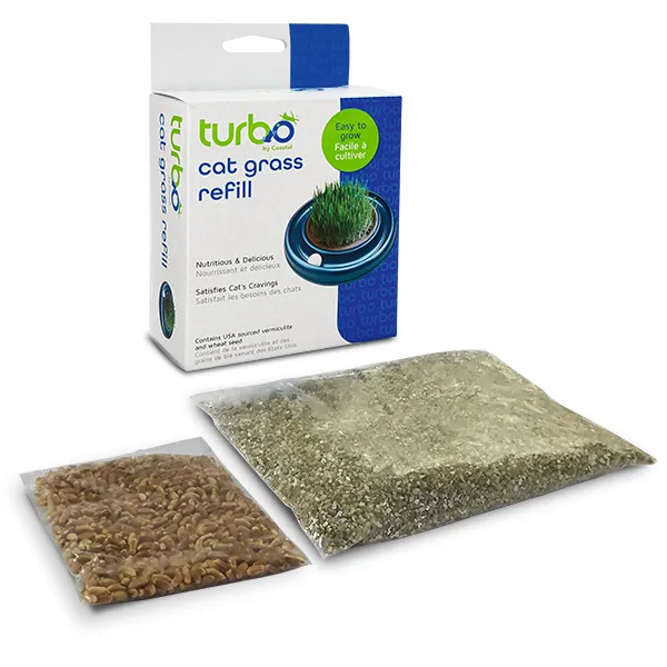Coastal Turbo Cat Grass Refill КОСТАЛ ТУРБО КЕТ ГРАС трава для котів, зерна — фото 1