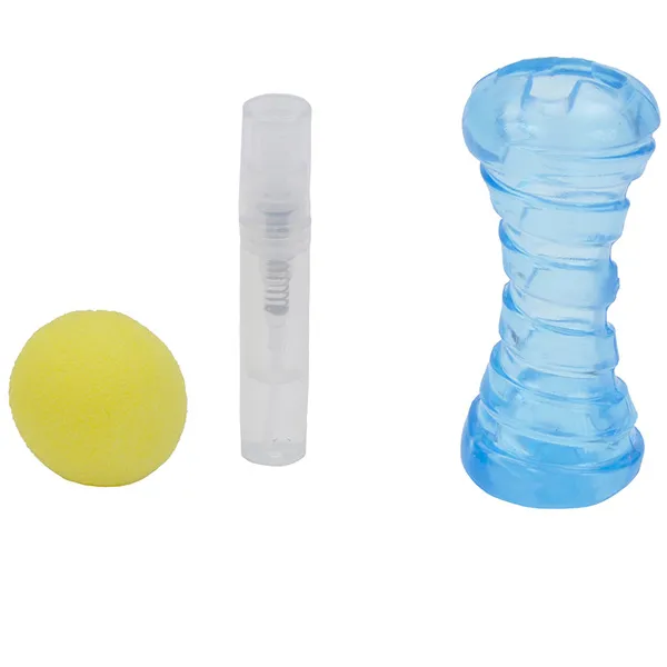 Игрушка для кошек Coastal Turbo Scent Locker Dumbbell с кошачьей мятой, комплект — фото 1