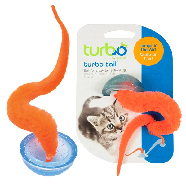 Интерактивная игрушка для кошек Coastal Turbo Tail Popper — фото 1