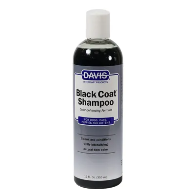 Davis Black Coat Shampoo ДЕВІС БЛЕК КОУТ шампунь для чорної шерсті собак і котів, концентрат