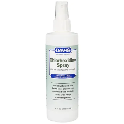 Спрей дерматокосметический Davis Chlorhexidine Spray с 4% хлоргексидином