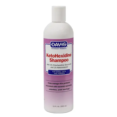 Шампунь дерматокосметический Davis KetoHexidine Shampoo с 2% хлоргексидином и 1% кетоконазолом
