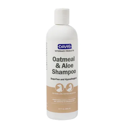 Шампунь гипоаллергенный Davis Oatmeal & Aloe Shampoo