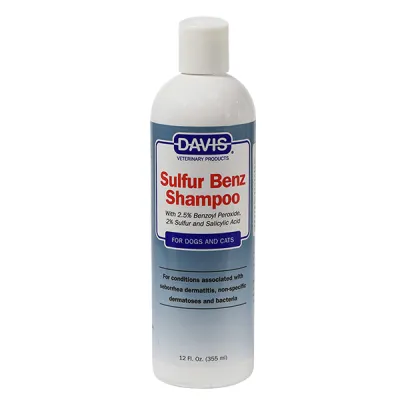 Шампунь с бензоил пероксидом Davis Sulfur Benz Shampoo