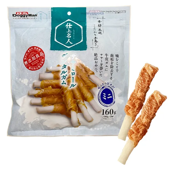 DoggyMan жевательное лакомство для собак, куриное филе Dental Gum 6 см — фото 1