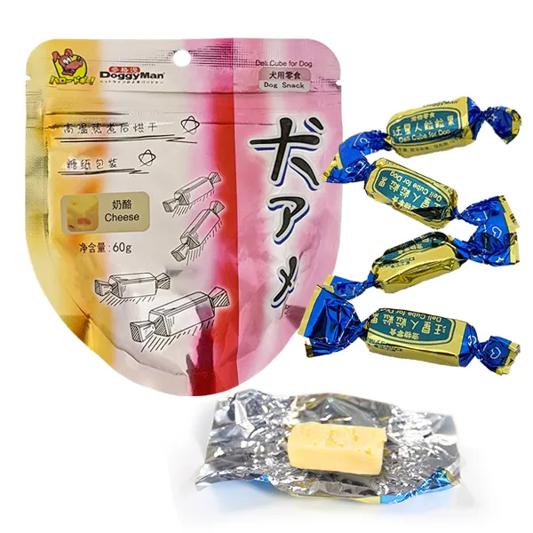 Лакомство для собак, кубики с сыром, DoggyMan Deli Cube Cheese — фото 1