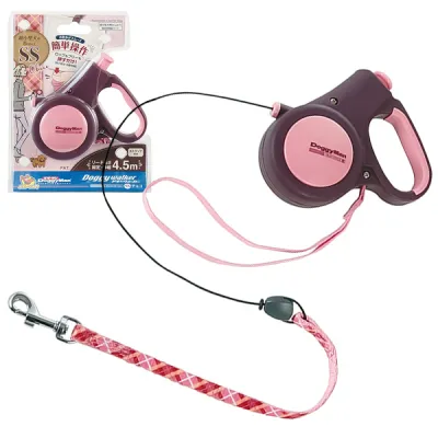 DoggyMan Retractable Lead Trad Style поводок-рулетка для собак до 8 кг, трос 4.5 м