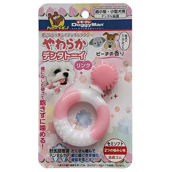 DoggyMan Ring Semi-soft Dental жевательная игрушка для собак — фото 1