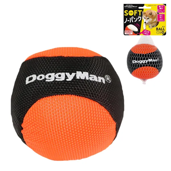 DoggyMan Soft Ball ДОГГІМЕН М’ЯКИЙ М’ЯЧ З НАПОВНЮВАЧЕМ іграшка для собак — фото 1