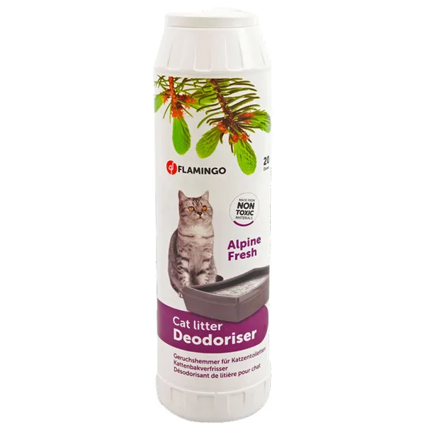 Flamingo Cat Litter Deodoriser дезодорант для кошачьего туалета — фото 1