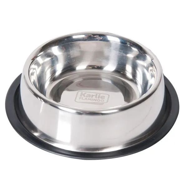Миска с резиновым ободком Flamingo Dish Rubber Rim — фото 1
