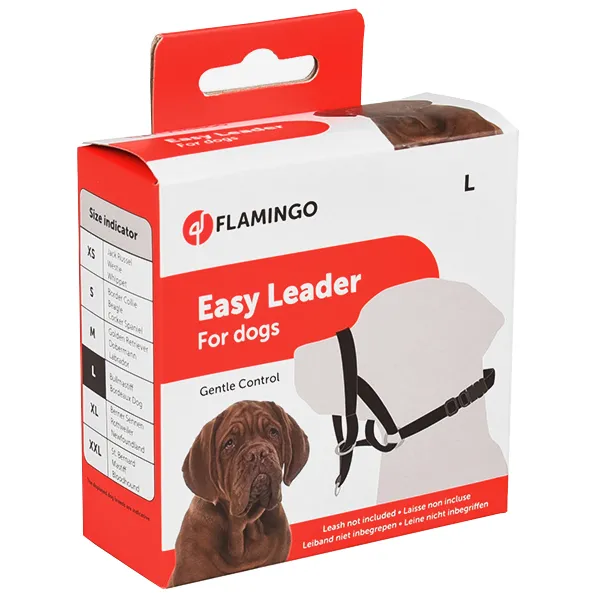 Flamingo Easy Leader намордник для коррекции поведения собак, бульмастиф, бордоский дог — фото 1