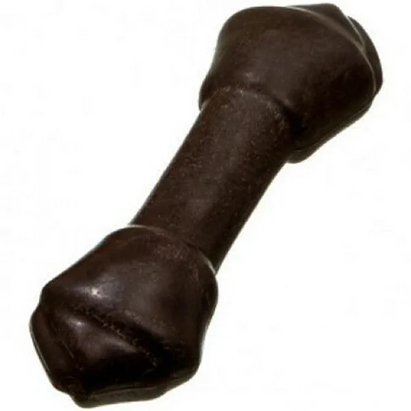 Flamingo Good4Fun Bone Chocolate косточка шоколадная, игрушка для собак, TPR-резина — фото 1