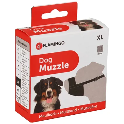 Намордник нейлоновый для собак Flamingo Muzzle Nylon