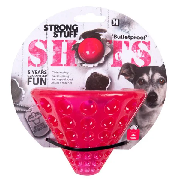 Flamingo Shots Cone ФЛАМІНГО ШОТС КОНУС суперпрочная игрушка для собак — фото 1