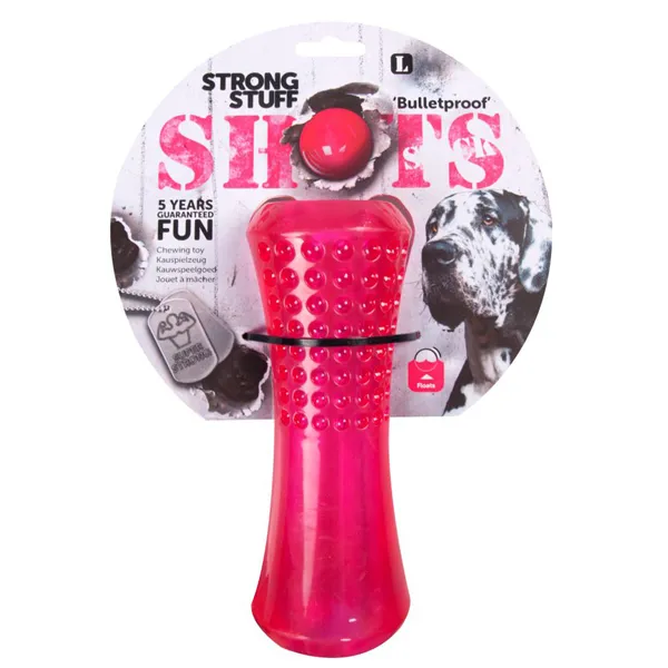 Flamingo Shots Stick ФЛАМІНГО ШОТС АПОРТ суперпрочная игрушка для собак — фото 1
