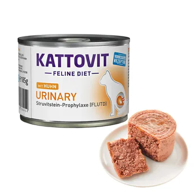 Влажный диетический корм для кошек Kattovit Veterinary Urinary Chicken