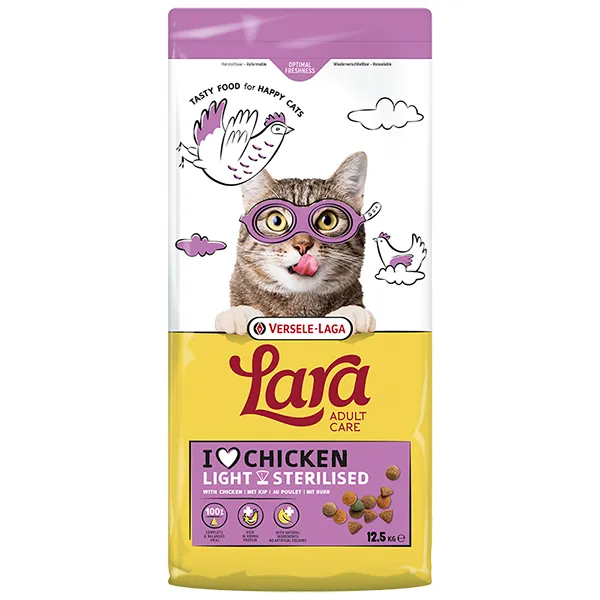 Lara Adult Care Light Sterilised ЛАЙТ СТЕРІЛАЙЗИД сухий преміум корм для стерилізованих або малоактивних котів — фото 1