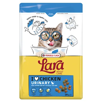 Lara Adult Care Urinary — сухой премиум корм для кошек, склонных к мочекаменной болезни