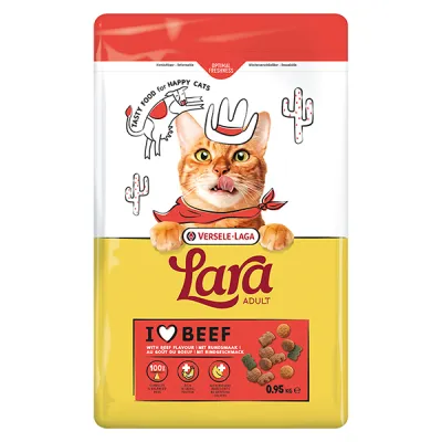 Lara Adult with Beef Flavour ЛАРА ЯЛОВИЧИНА сухий преміум корм для котів