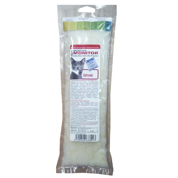 Litter Pearls MonthlyMonitor ЛІТТЕР ПЕРЛС МАНЗЛІ МОНІТОР индикатор рН мочи кошек — фото 1