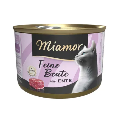 Беззерновой влажный корм для кошек Miamor Feine Beute с уткой